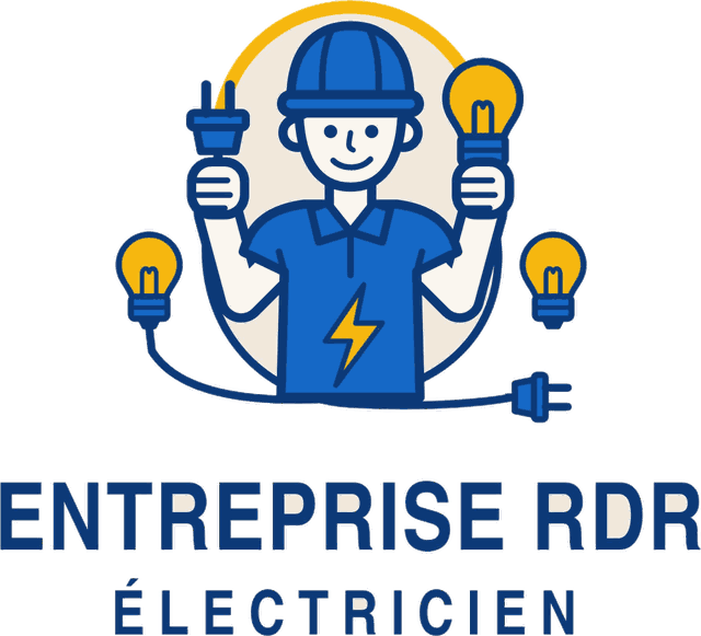 Logo Entreprise RDR, électricien Val-de-Marne